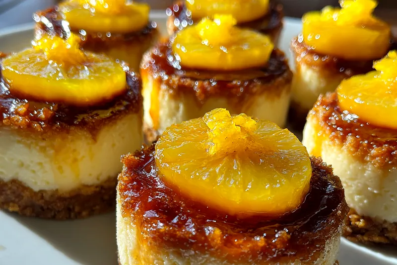 Cooking process for Mini Pineapple Cheesecake Treats