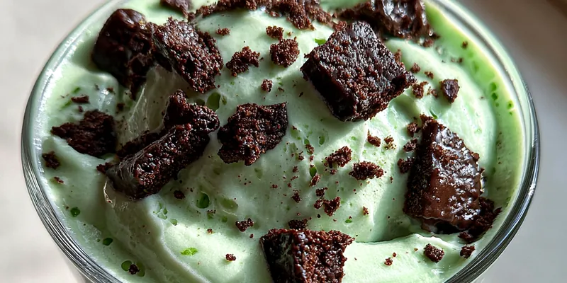 Mint Cookie Ice Cream Delight