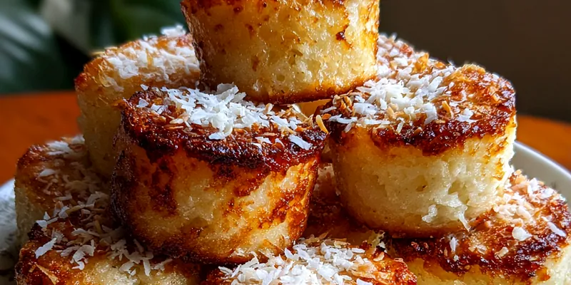 Delicious Coconut Cake Bites