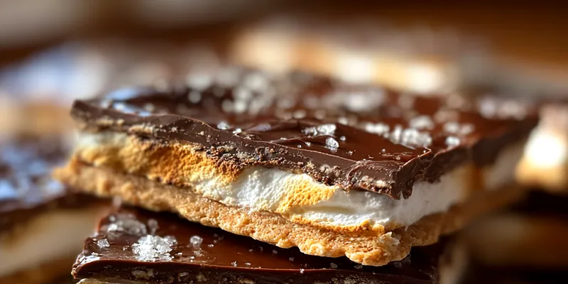 Nostalgic S’mores Bark