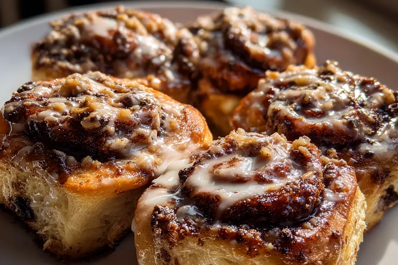 Oreo Cinnamon Roll ingredients laid out