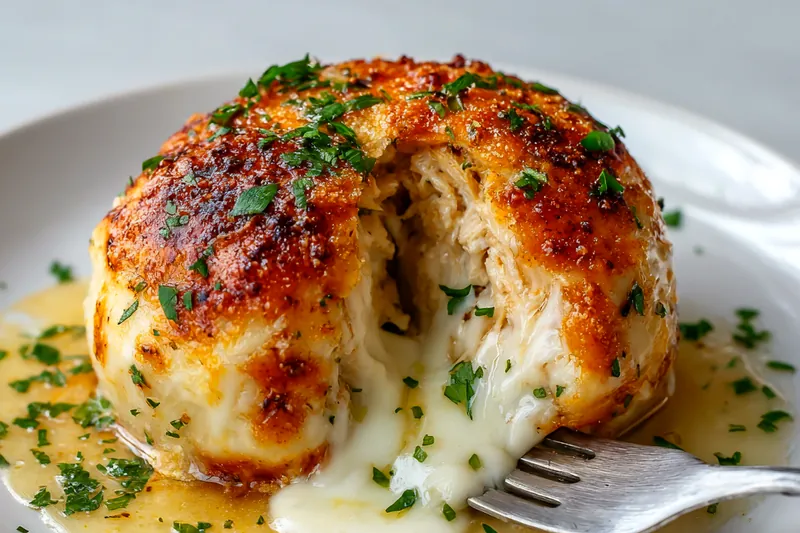 Fresh ingredients for Parmesan Cloud Chicken Bombs laid out on a kitchen counter