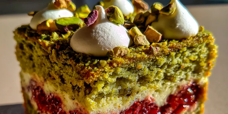 Pistachio Raspberry Delight