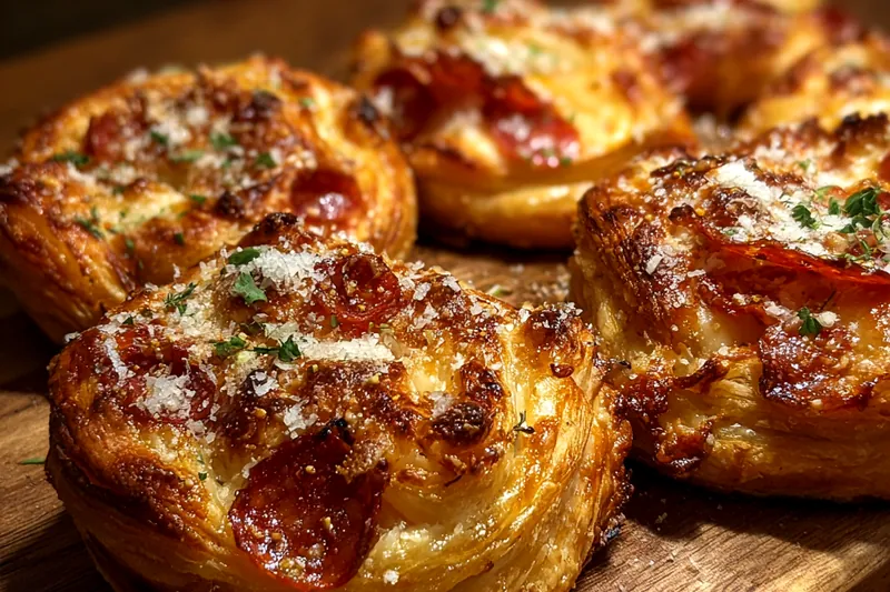 Fresh ingredients for Quick Pepperoni Pastry