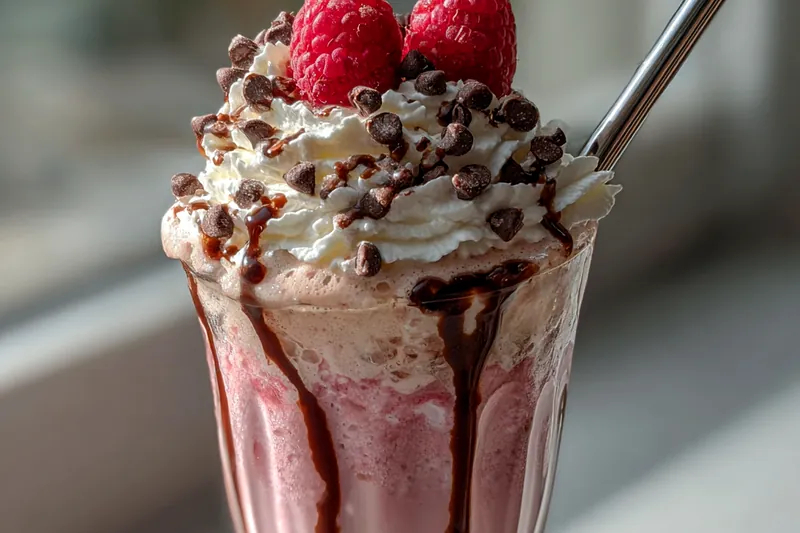 Cooking process for Raspberry Chocolate Delight