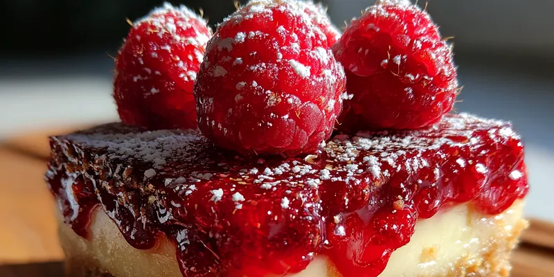 Raspberry Velvet Cheesecake