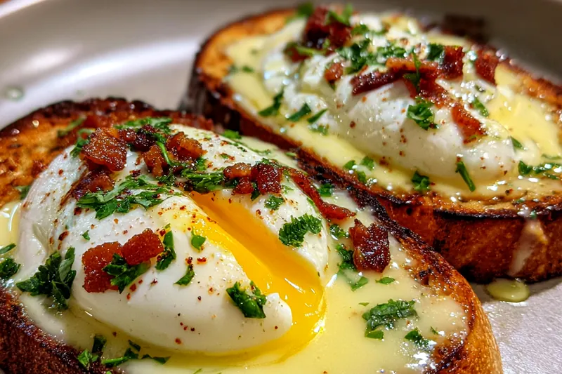 Fresh ingredients for Savory Egg Toast Delight
