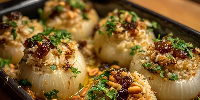 Savory Stuffed Onions