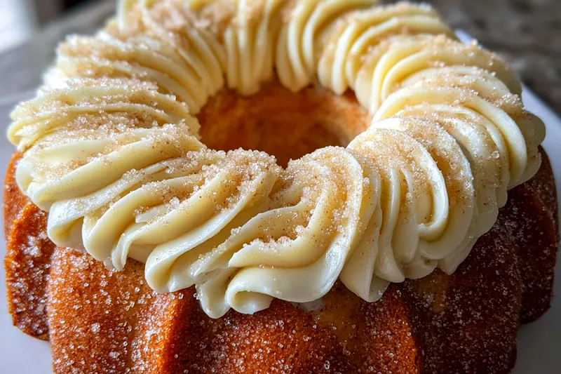 Chef Mitchell mixing batter for Delicious Snickerdoodle Bundt Cake, showcasing the creamy and fluffy texture before baking.