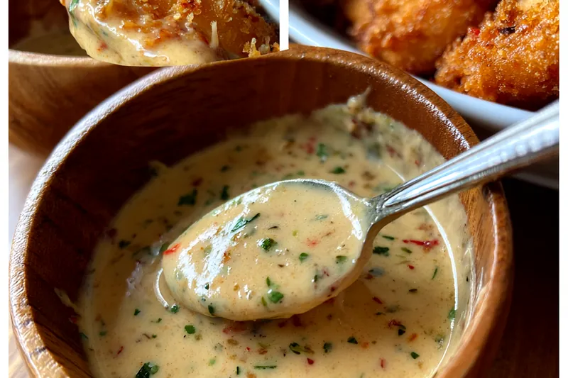 Fresh ingredients for Southern Style Dipping Sauce