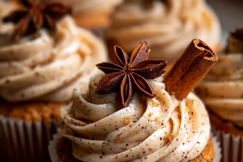 Cooking process for Spiced Chai Latte Cupcakes