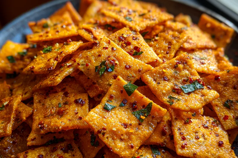 Cooking process for Spicy Cheddar Snack Bites