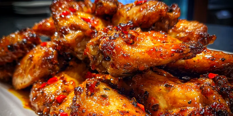 Sweet Spicy Chicken Wings