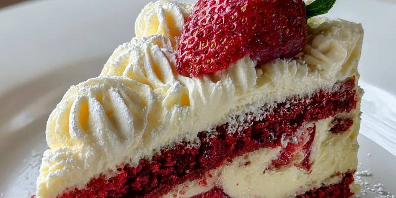 Strawberry Cream Cheese Cake