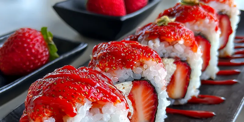 Strawberry Sushi Delight