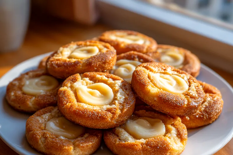 Cooking process for Sweet Potato Cheesecake Cookies