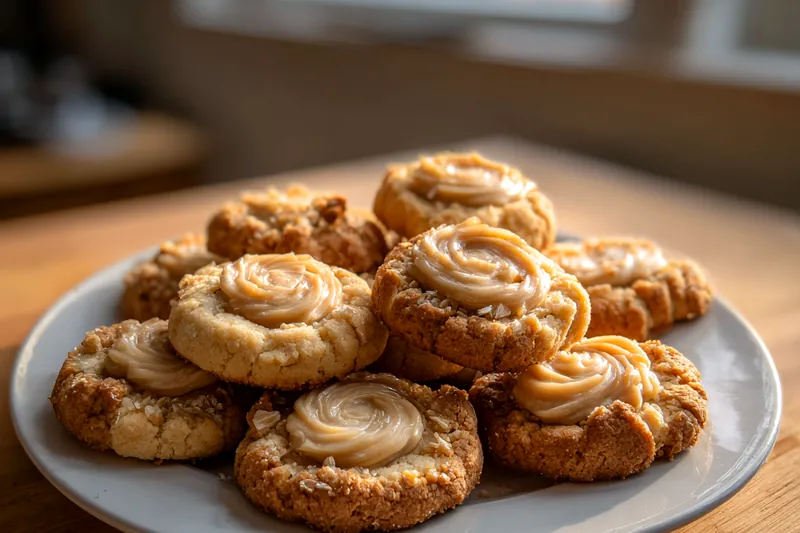 Fresh ingredients for Sweet Potato Cheesecake Cookies