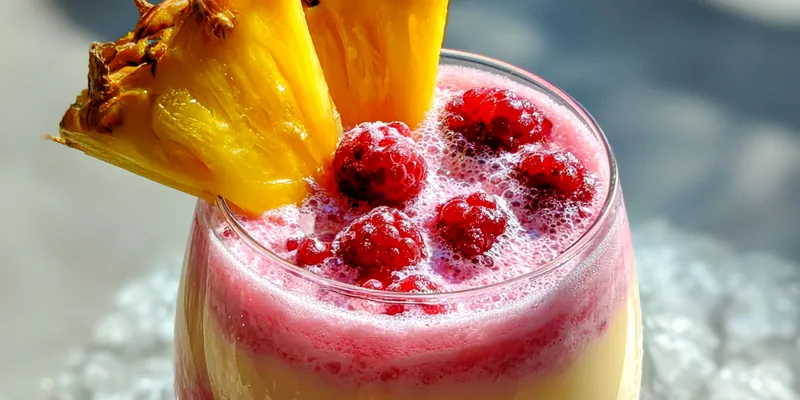 Tropical Raspberry Colada