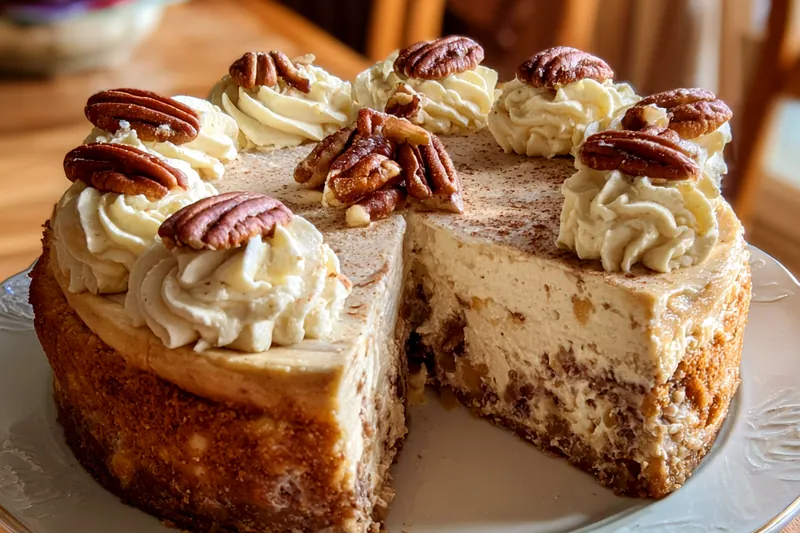 Ingredients for Chocolate Pecan Turtle Cheesecake