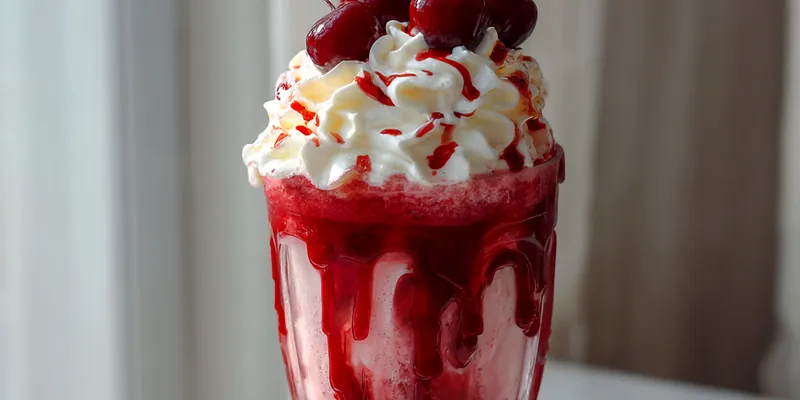 Vampire’s Blood Cherry Milkshake